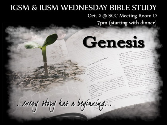 2013-10-02 Genesis Bible Study